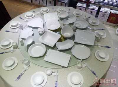 江西景德镇酒店餐具定制 昌江区千火瓷厂产品库解析
